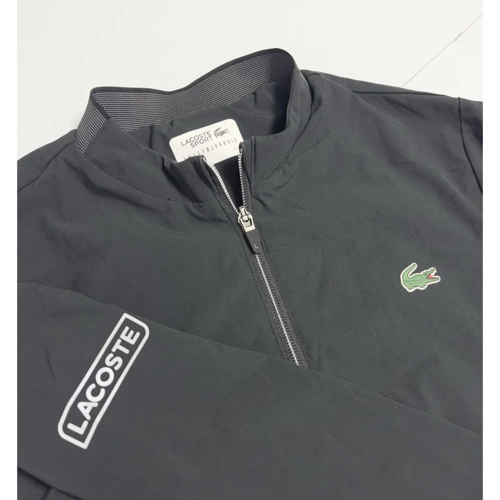 Lacoste Sport Novak Djokovic Full Zip Performance Track Tennis Jacket XS Fr 46